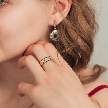Серьги Fiore Luna,, AE03787-4 S Серьги Fiore Luna,, AE03787-4 S
